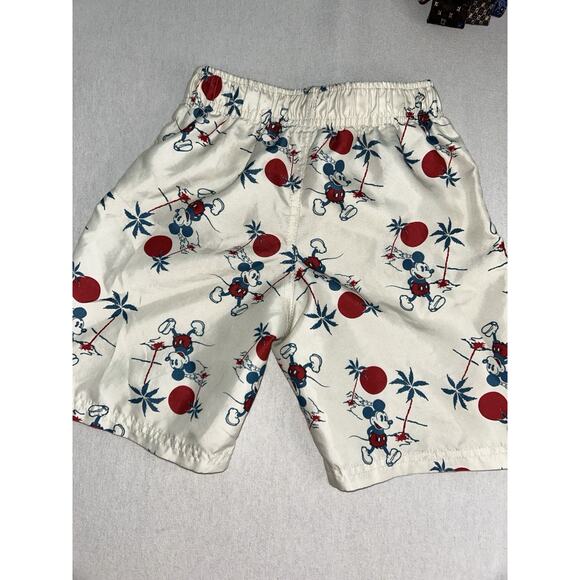 Disney Junk Food Mickey Mouse Swim Shorts Size Small (6/7)‎ Resortwear Swimsuit - Picture 6 of 9
